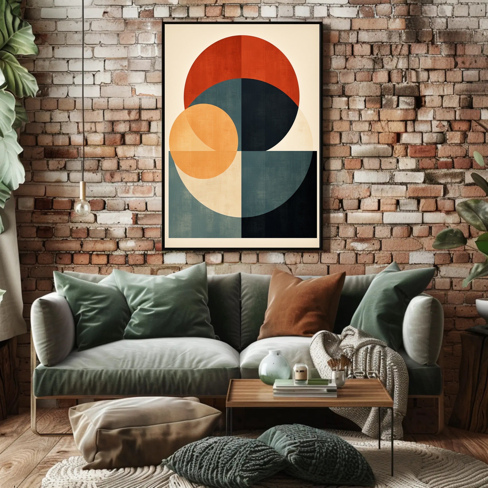 Geometric Harmony Poster