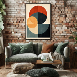 Geometric Harmony Poster