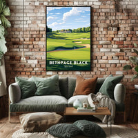 Bethpage Black Golf Course Sports Poster