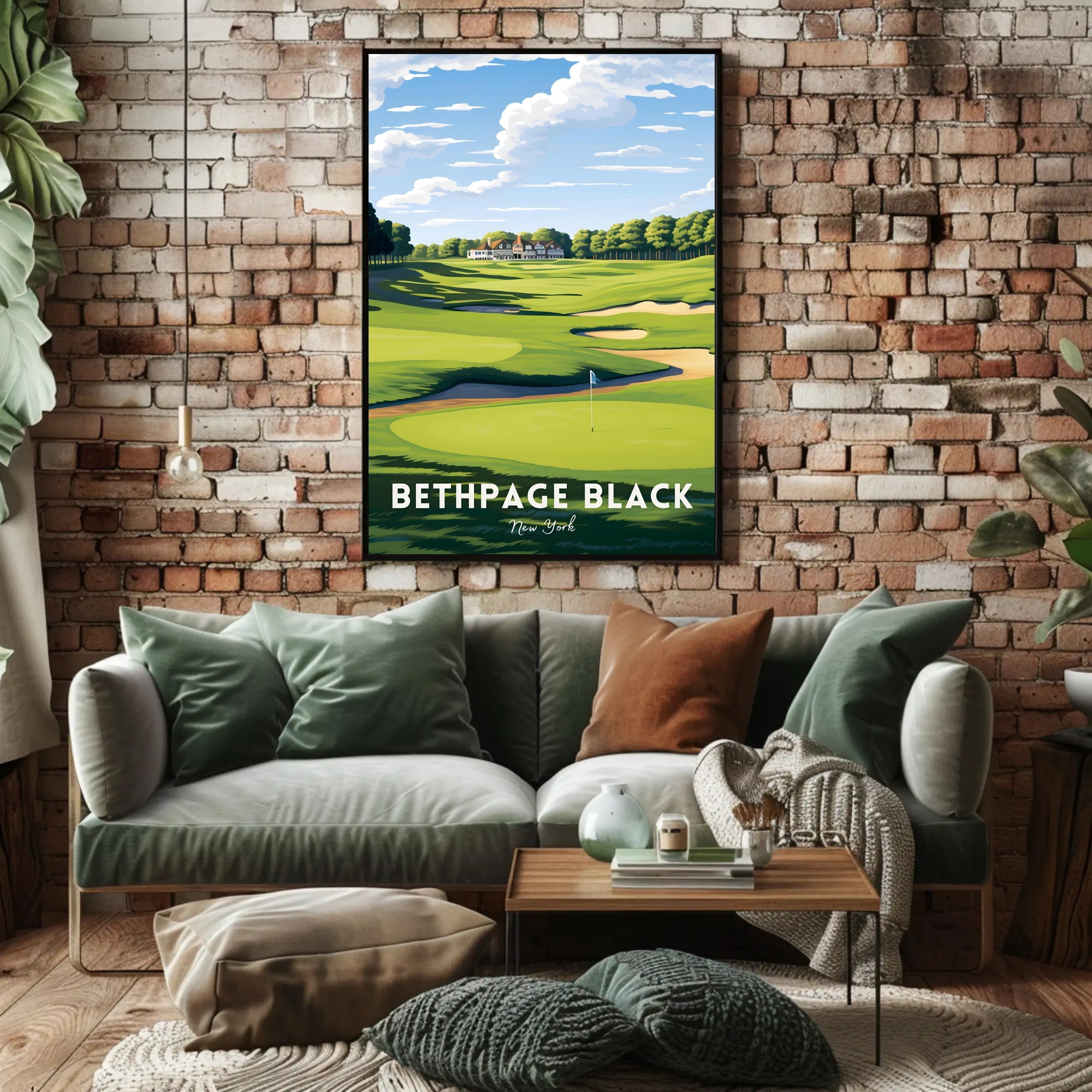 Bethpage Black Golf Course Sports Poster