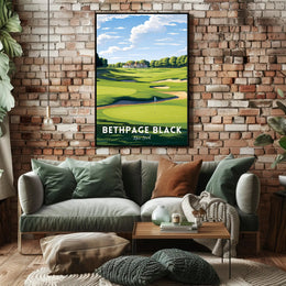 Bethpage Black Golf Course Sports Poster