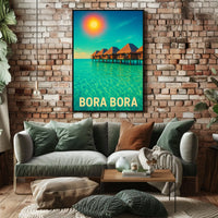 Bora Bora Paradise Poster