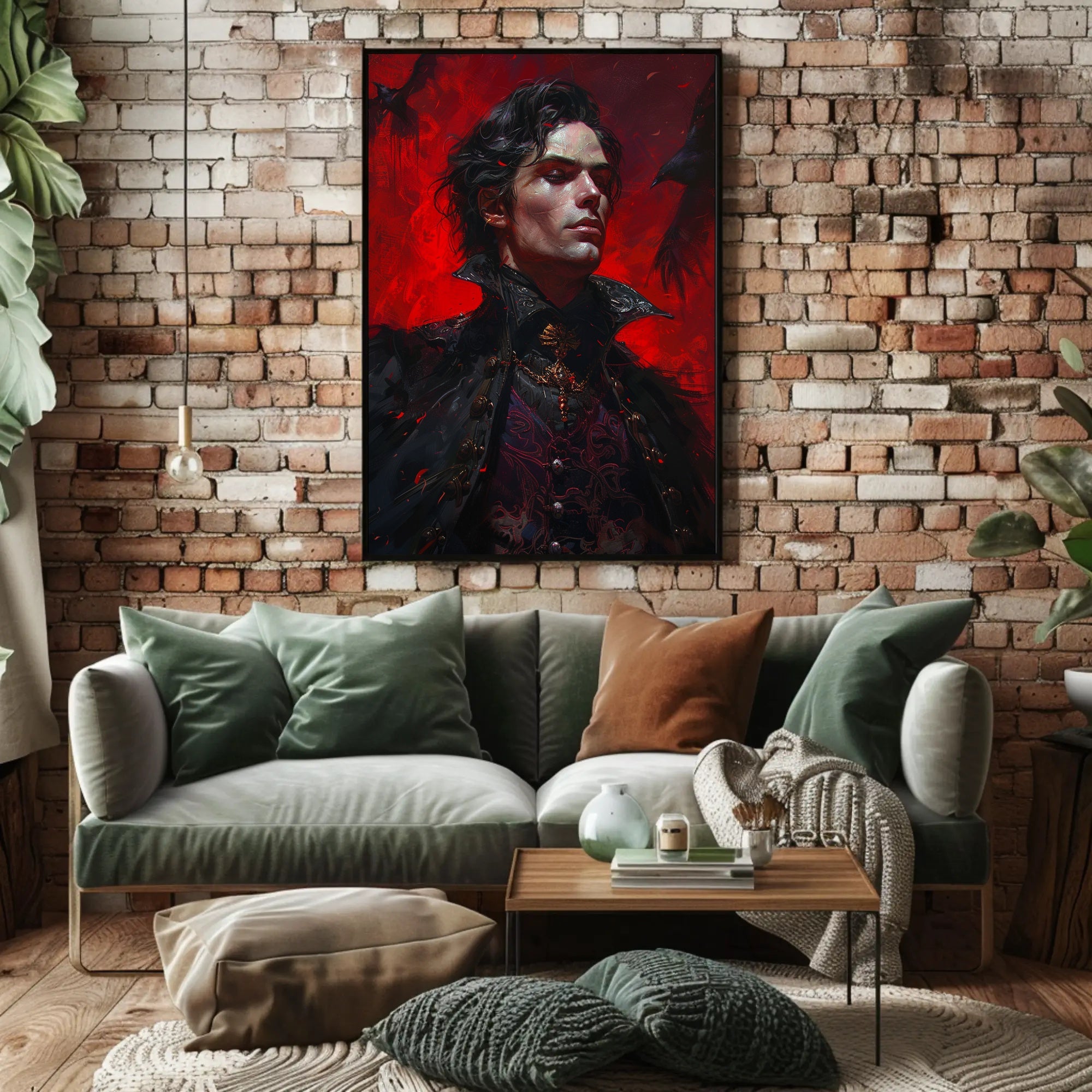 The Dark Aristocrat Art Print Poster for Home Decor PosterGoat