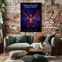 Palace of Versailles Reimagined Splendor Poster