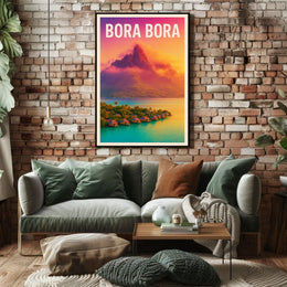 Bora Bora Paradise Poster