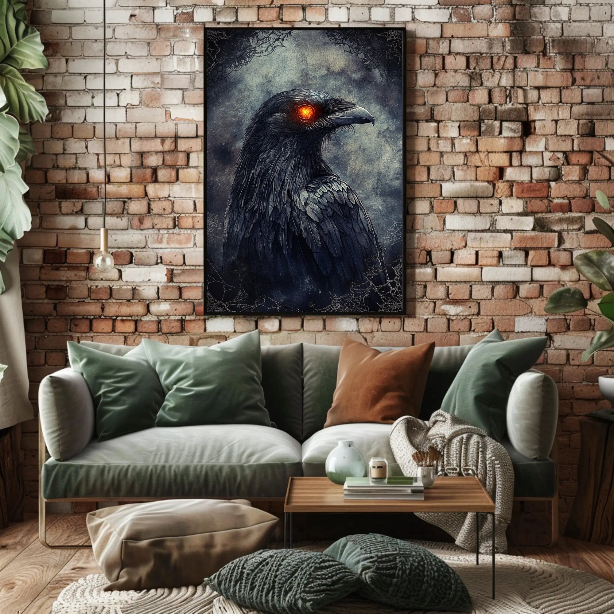 The Enigmatic Raven Poster