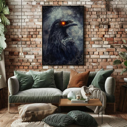 The Enigmatic Raven Poster