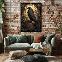 The Majestic Raven Poster