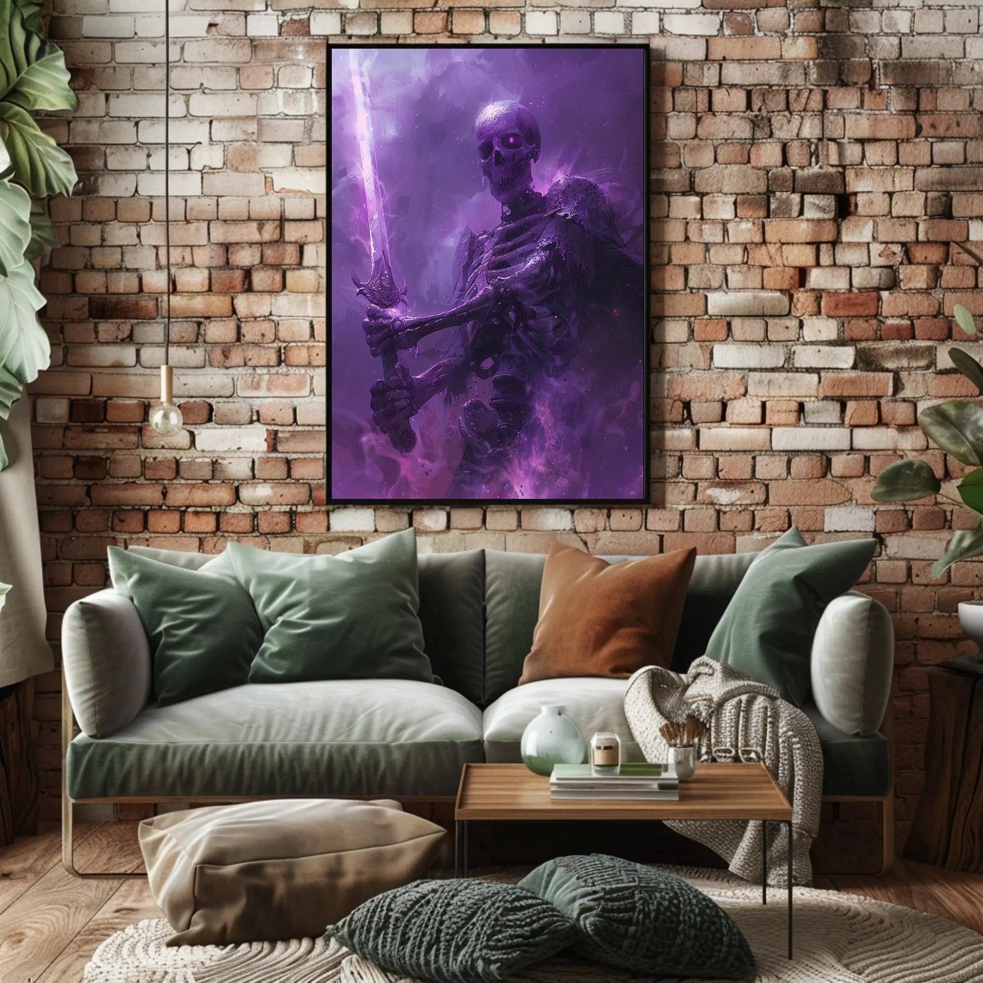 Dark Warrior: Mystic Blade Fantasy or Mythology Poster PosterGoat