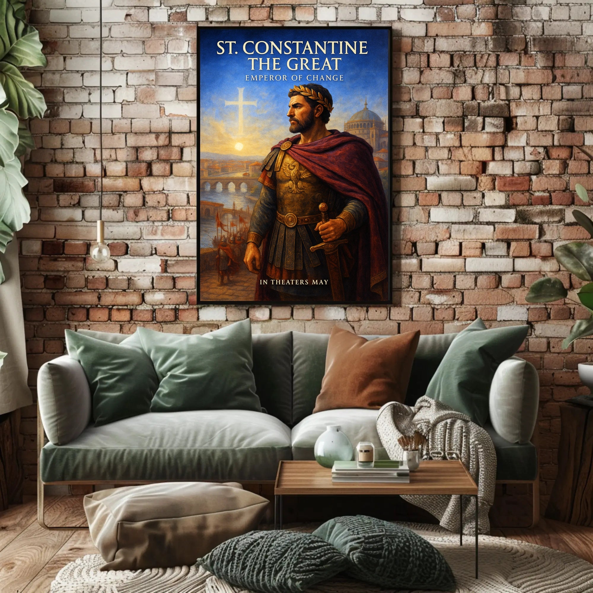 St. Constantine the Great Emperor of Change Poster PosterGoat