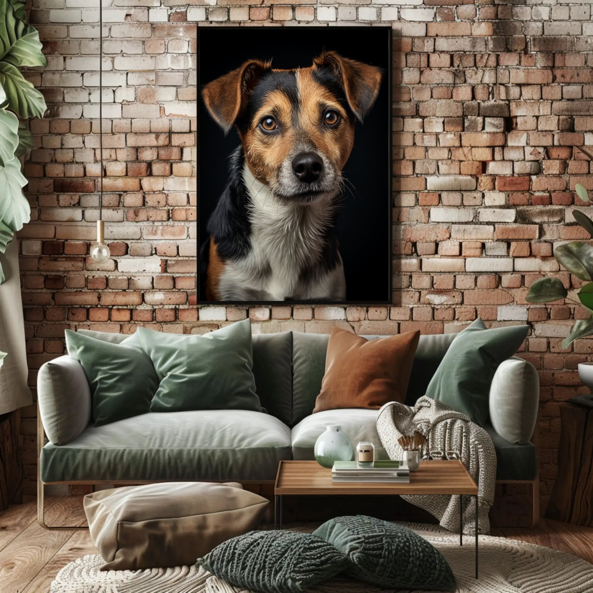 Portrait Of A Loyal Companion Poster PosterGoat