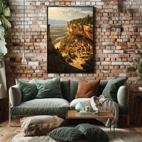 Mesa Verde Travel Poster Vintage Wall Art Print