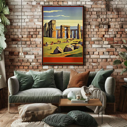 Stonehenge Gathering Poster