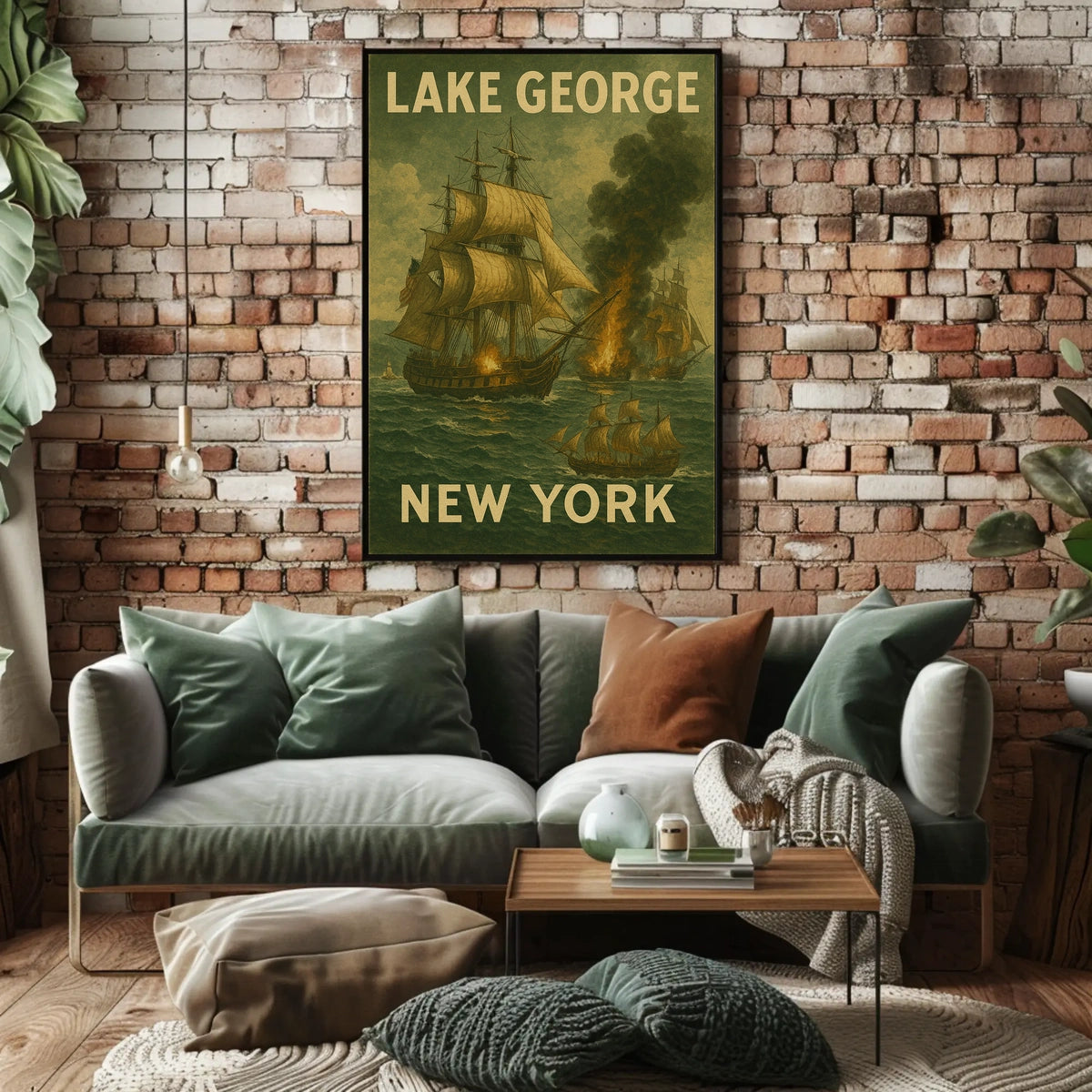 Lake George Maritime Scene Poster