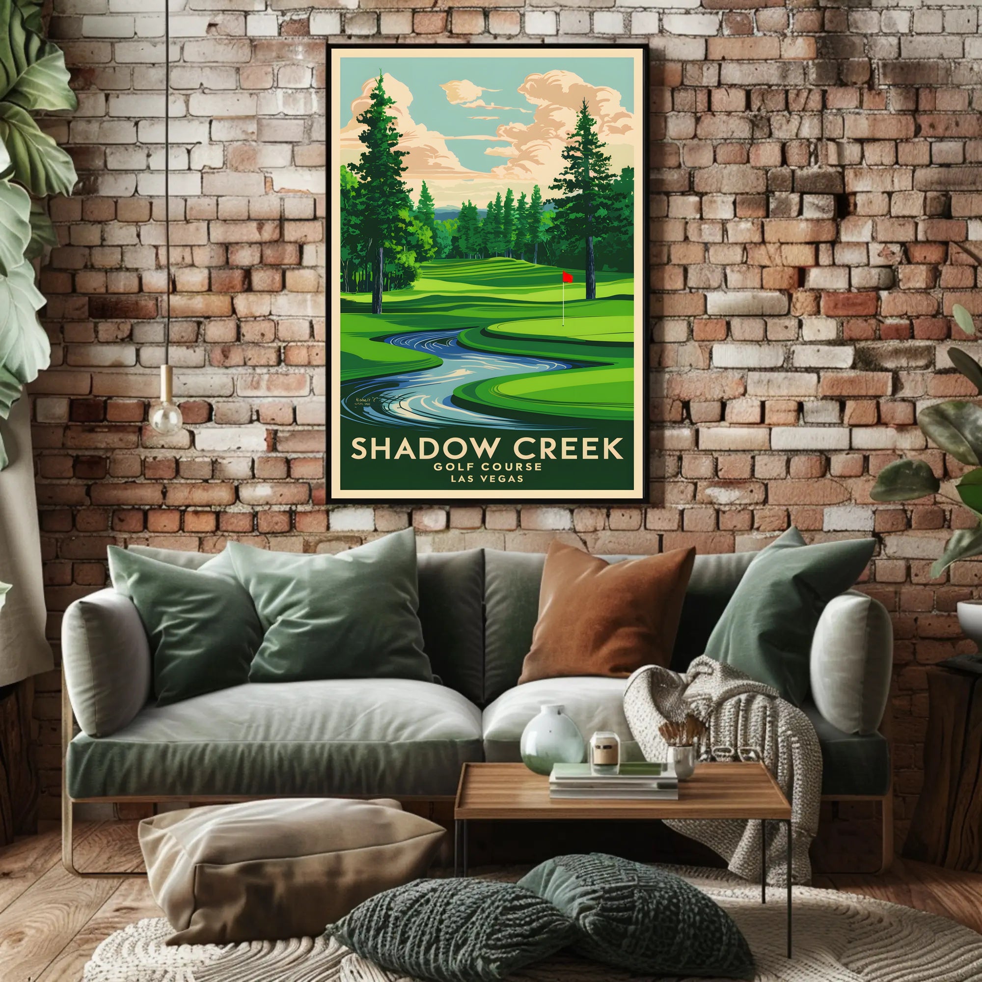 Shadow Creek Golf Course Poster