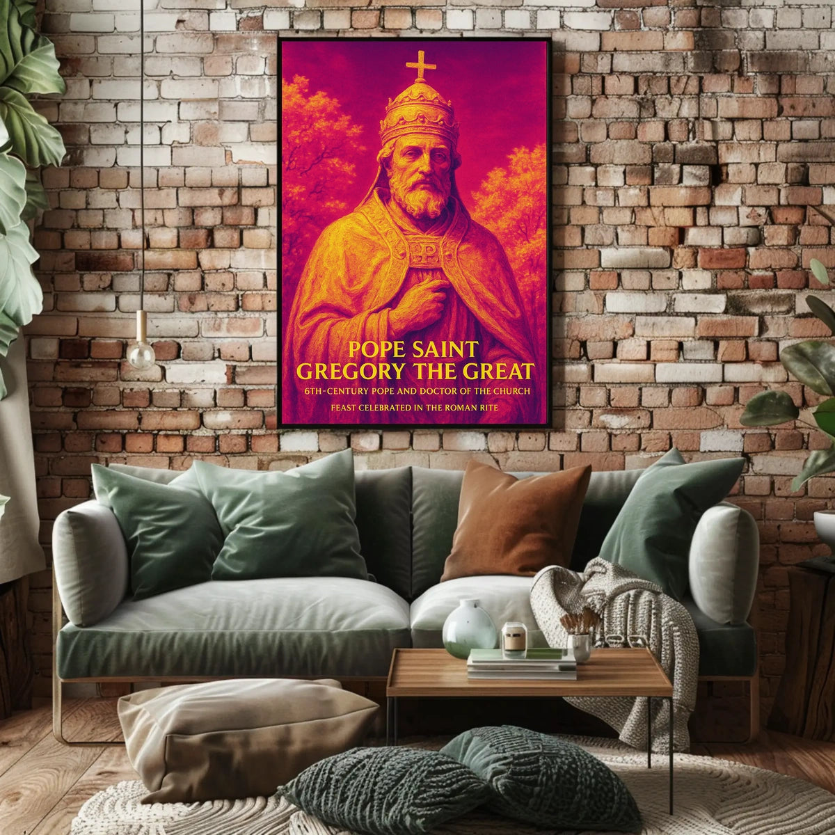 Pope Saint Gregory The Great Poster