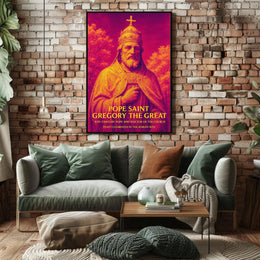Pope Saint Gregory The Great Poster