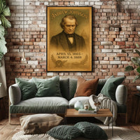 Andrew Johnson 17th President Poster