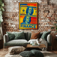 Finance and Currency Art Poster
