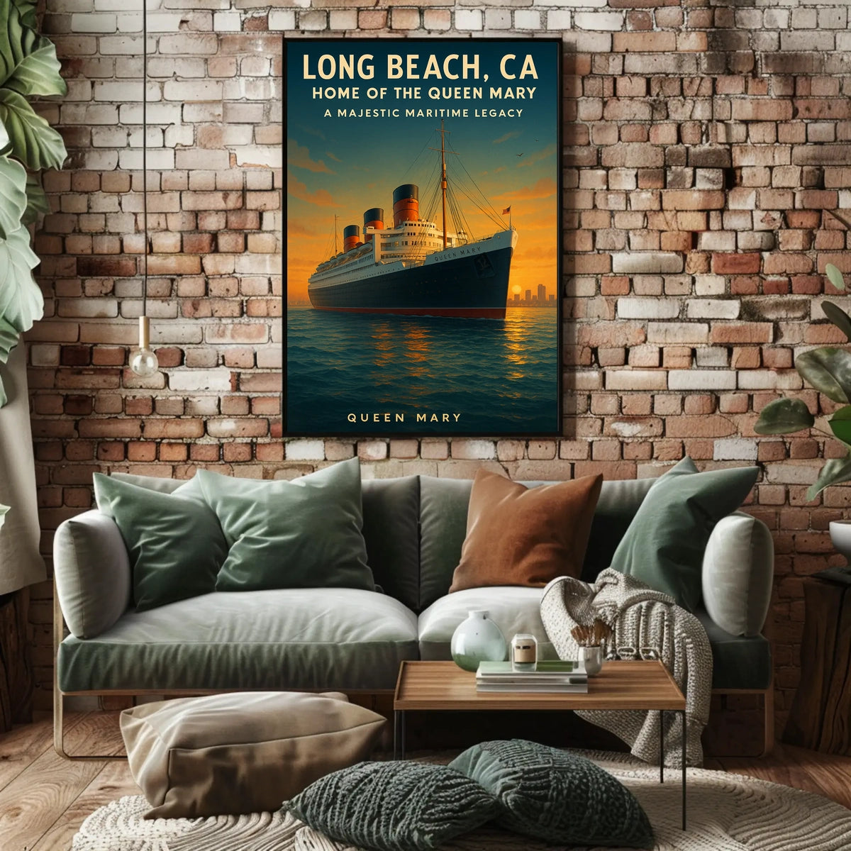 Queen Mary A Majestic Maritime Legacy Poster