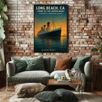 Queen Mary A Majestic Maritime Legacy Poster