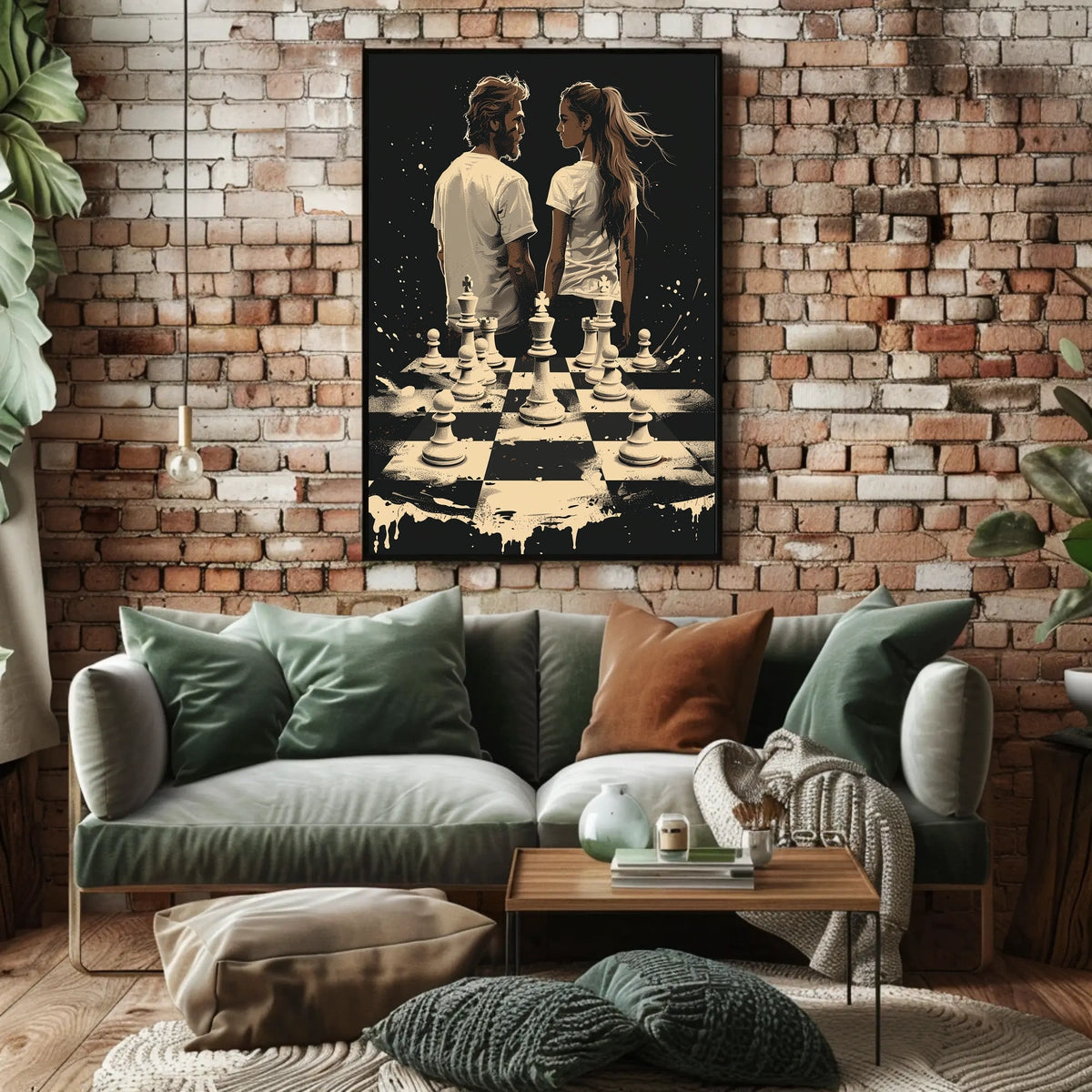 The Chess Game Of Life Poster