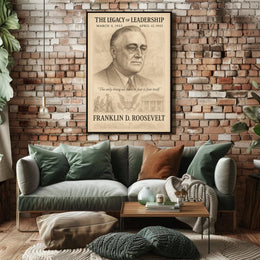 Franklin D. Roosevelt The Legacy Of Poster