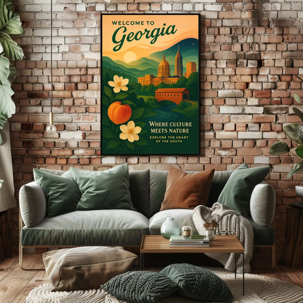 Welcome To Georgia Poster