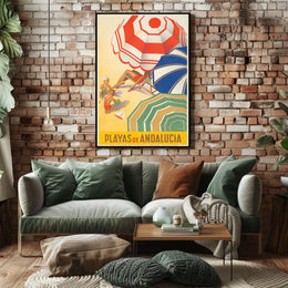 Playas De Andalucía Poster