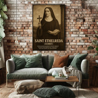 Saint Etheldreda (Audrey) Poster