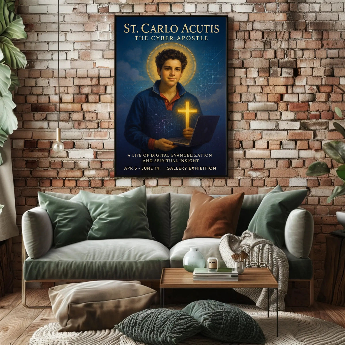 St. Carlo Acutis The Cyber Apostle Poster