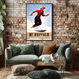 Exhilarating Adventure At Mt. Buffalo Poster