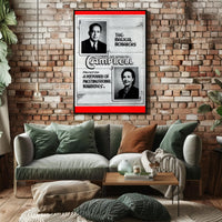 Vintage Magic Show Poster: The Magical Monarchs Cultural Display