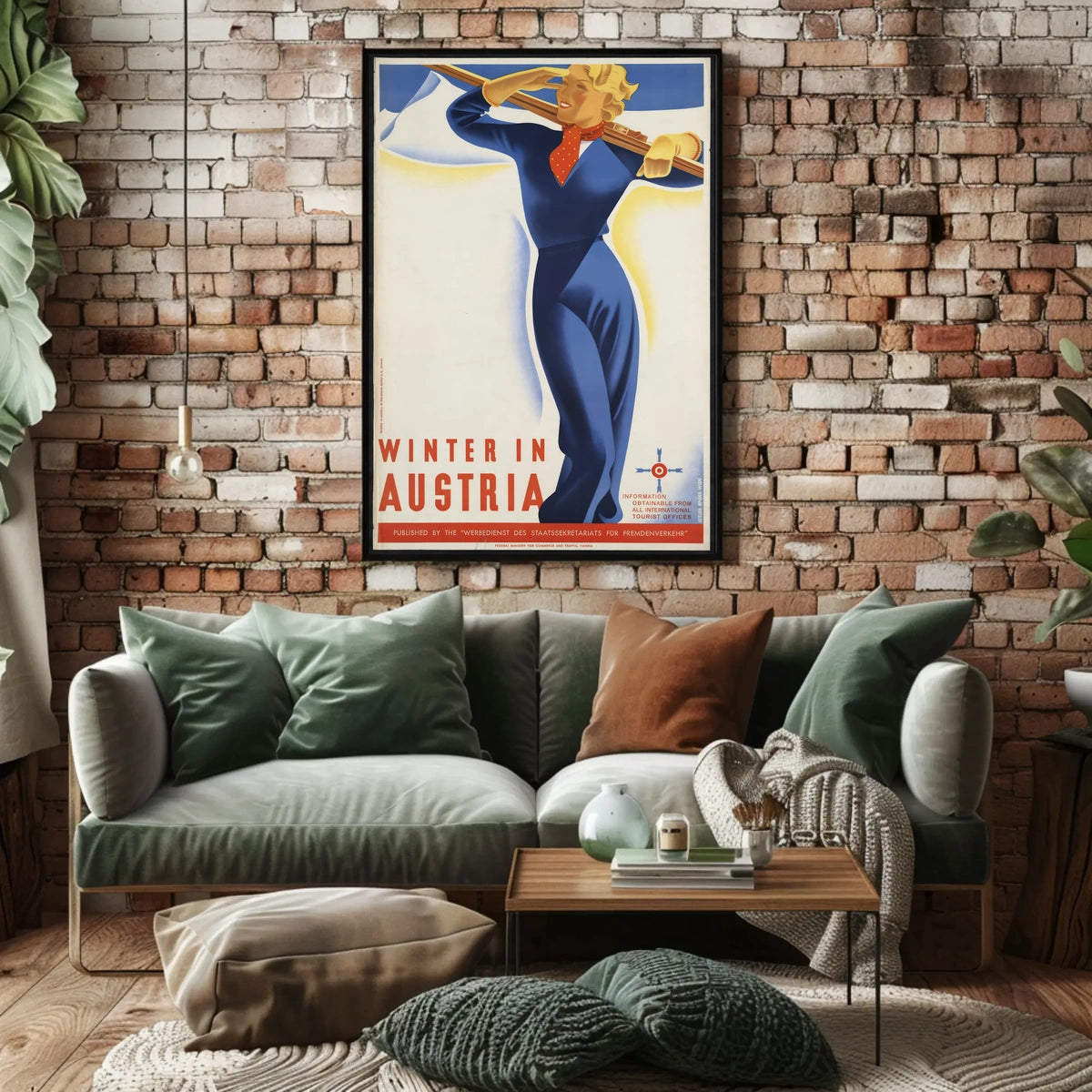 Winter in Austria Poster