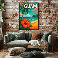 Guam Tropical Paradise Poster