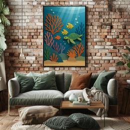 Underwater Wonderland Poster