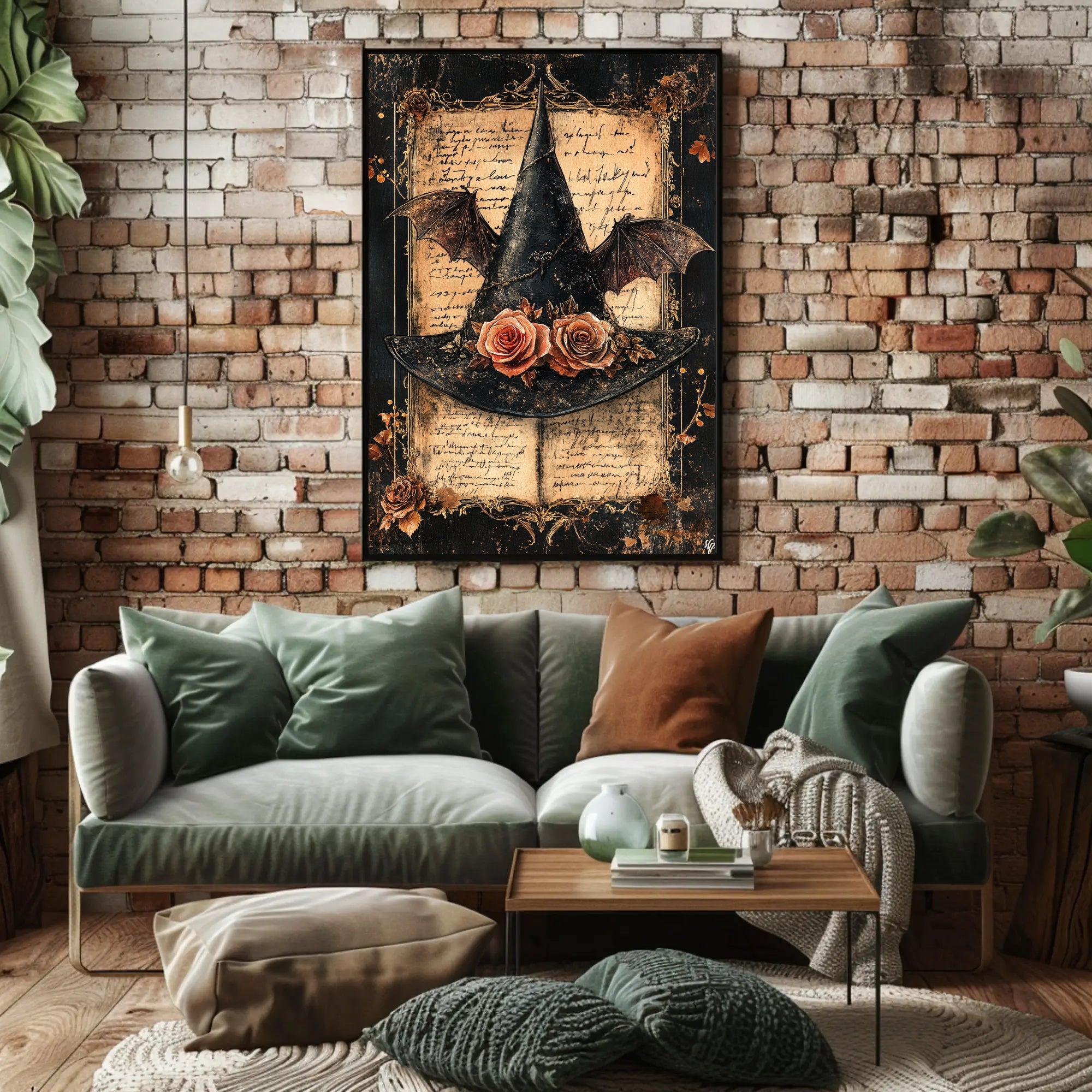 Enchanted WitchS Hat Poster