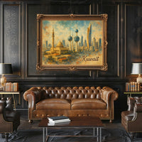 Kuwait Cityscape Poster