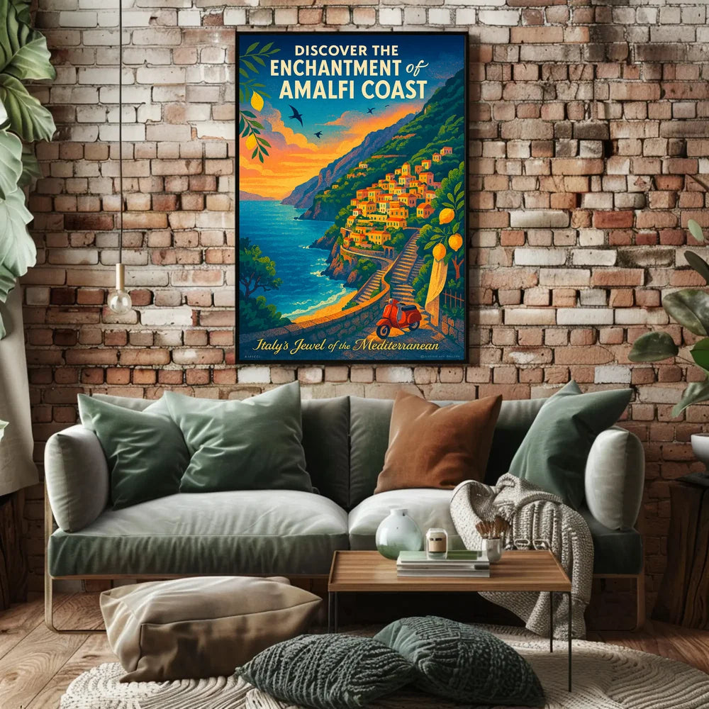 Discover the Enchantment of the Amalfi Coast Poster