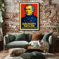 Zachary Taylor 12Th President Poster