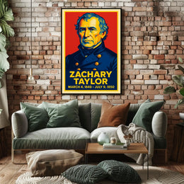Zachary Taylor 12Th President Poster