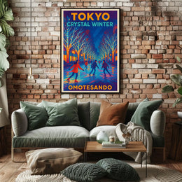 Tokyo Crystal Winter Omotesando Poster