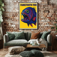 Fangtooth Fish Poster