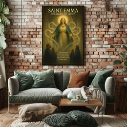 Saint Emma Guardian Of Light Poster