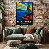 Lake Superior Scenic Poster