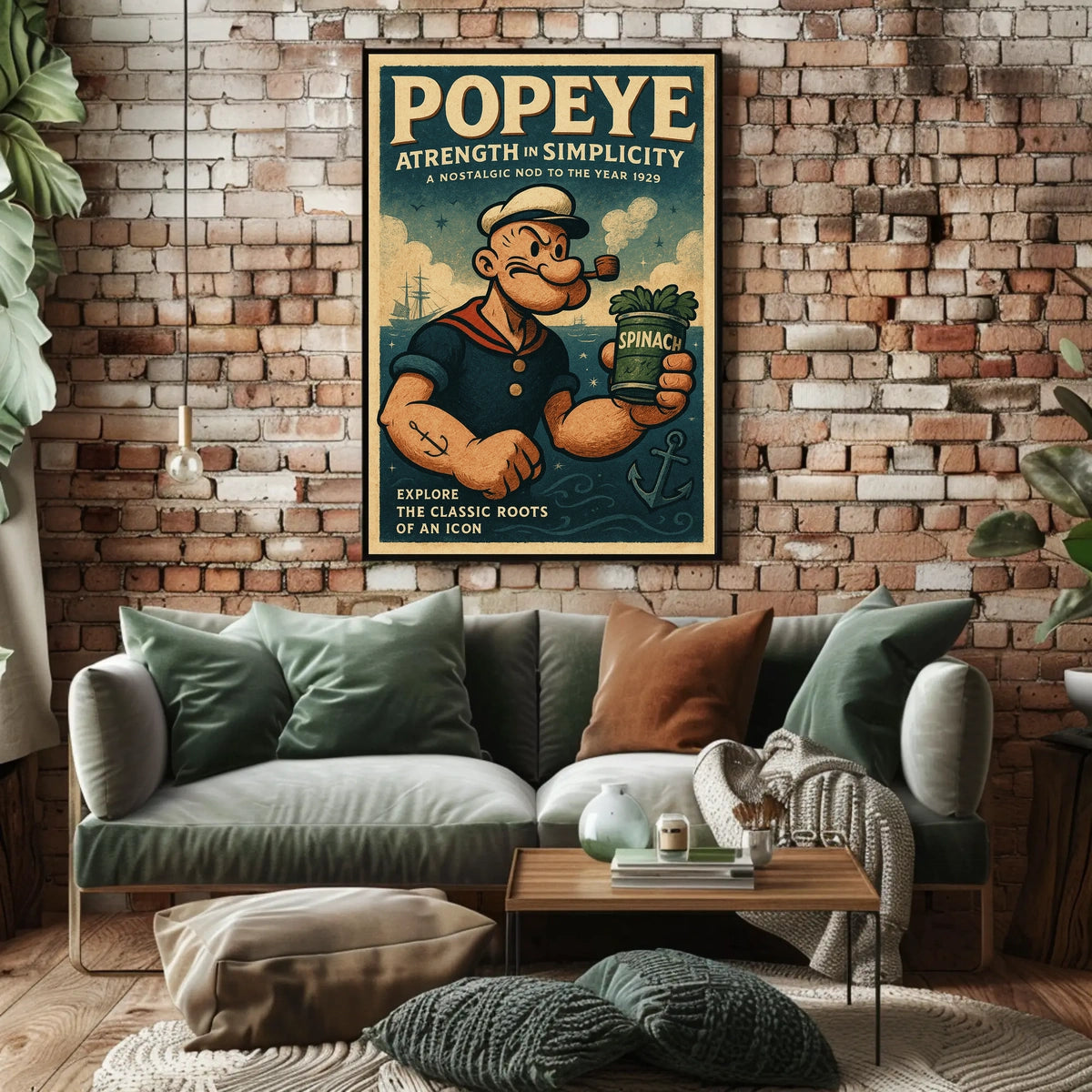 Popeye 1929 Art Poster POP-58