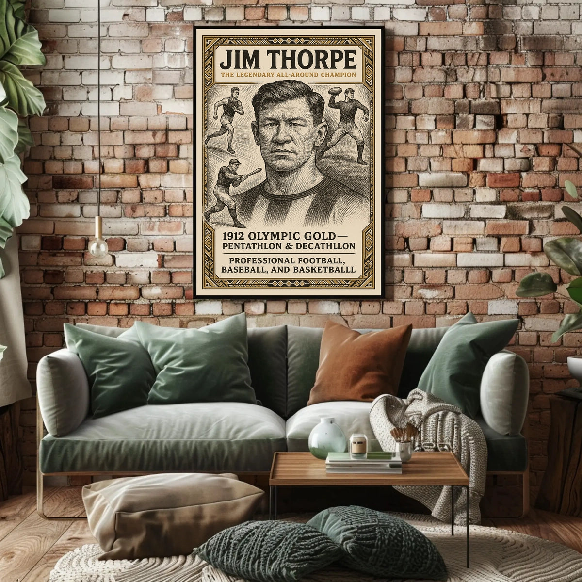 Celebrating a Legendary Athlete Poster
