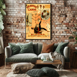 Eldora's Vintage Circus Juggling Extravaganza - Cultural or Heritage Poster