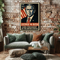 George W. Bush 43Rd President Poster