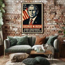 George W. Bush 43Rd President Poster